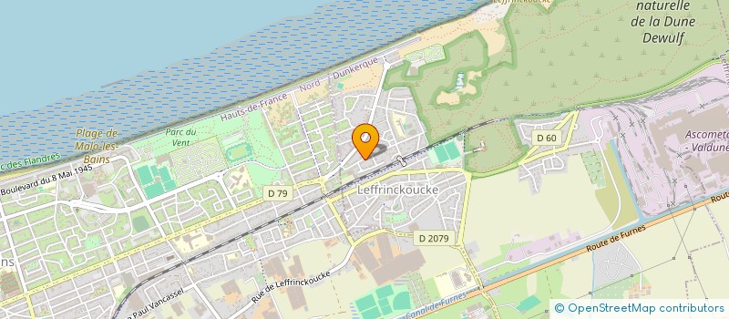 localisation de l'entreprise MONSIEUR FLORIAN DECREUS  LEFFRINCKOUCKE