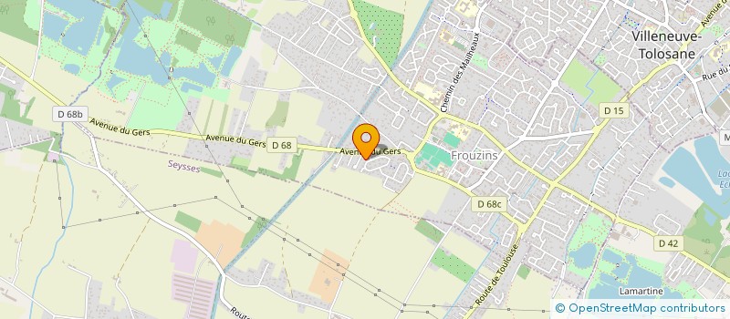 localisation de l'entreprise MONSIEUR FLORIAN DEDIEU  FROUZINS