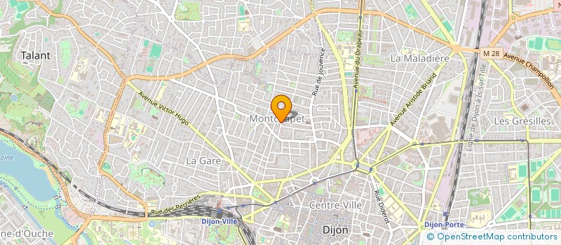 localisation de l'entreprise MONSIEUR FLORIAN DEFAIX à DIJON