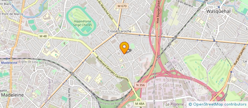 localisation de l'entreprise MONSIEUR FLORIAN DEGRUTERE à MARCQ-EN-BARŒUL