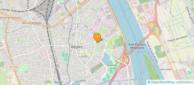 localisation de l'entreprise MONSIEUR FLORIAN DELAGE à BEGLES