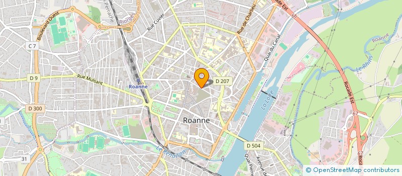 localisation de l'entreprise MONSIEUR FLORIAN DELALANDE  ROANNE