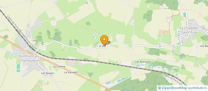 localisation de l'entreprise MONSIEUR FLORIAN DELAROUE à MEZIERES-SOUS-LAVARDIN
