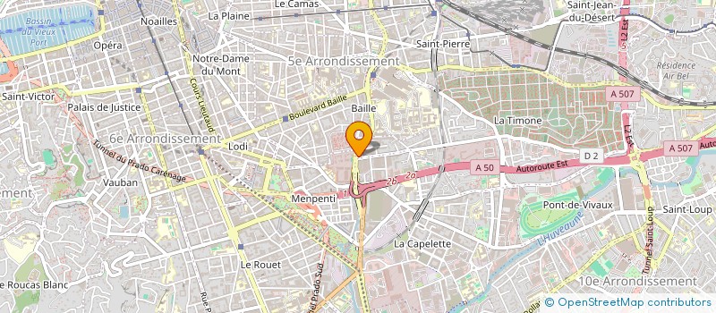 localisation de l'entreprise MONSIEUR FLORIAN DELASSUS à MARSEILLE