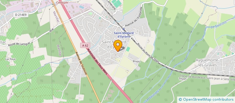 localisation de l'entreprise MONSIEUR FLORIAN DELAUNE  SAINT-MEDARD-D'EYRANS