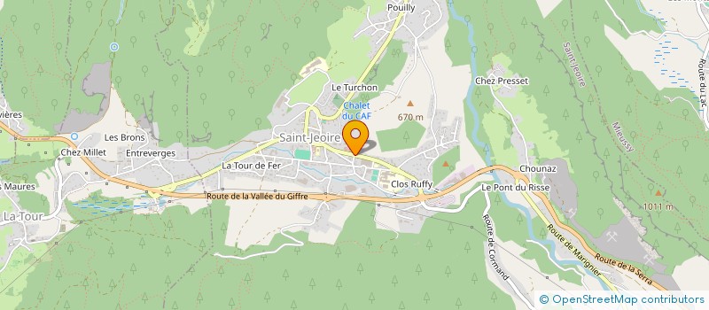 localisation de l'entreprise MONSIEUR FLORIAN DELAVALLE  SAINT-JEOIRE