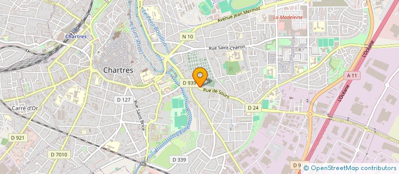 localisation de l'entreprise MONSIEUR FLORIAN DELAVICTOIRE à CHARTRES