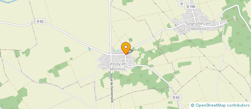 localisation de l'entreprise MONSIEUR FLORIAN DELORME  CESSOY-EN-MONTOIS