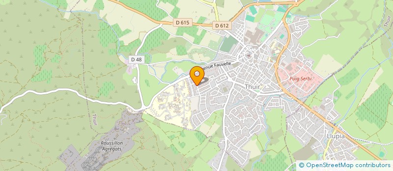 localisation de l'entreprise MONSIEUR FLORIAN DELOS-CODINA  THUIR