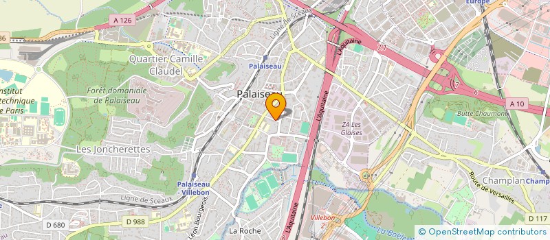localisation de l'entreprise MONSIEUR FLORIAN DELVAS à PALAISEAU