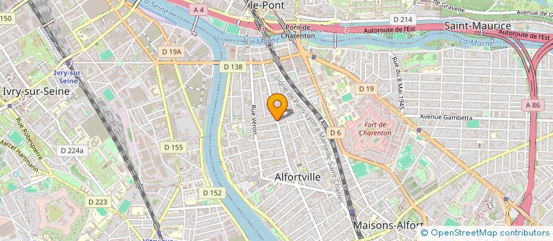 localisation de l'entreprise MONSIEUR FLORIAN DEMAIL à ALFORTVILLE