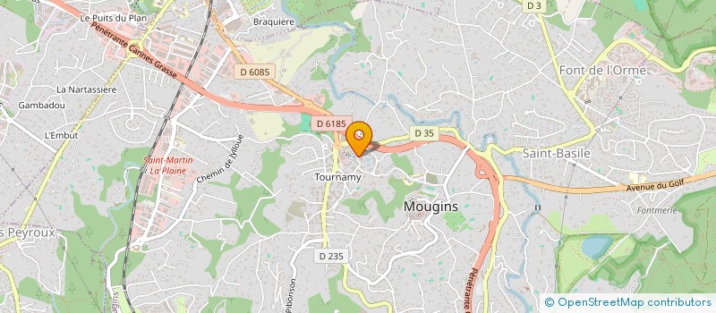 localisation de l'entreprise MONSIEUR FLORIAN DEMARIA à MOUGINS