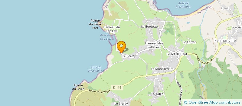 localisation de l'entreprise MONSIEUR FLORIAN DEMEULENAERE  FERMANVILLE