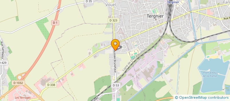 localisation de l'entreprise MONSIEUR FLORIAN DEMORTIER  POUILLY-SUR-SERRE