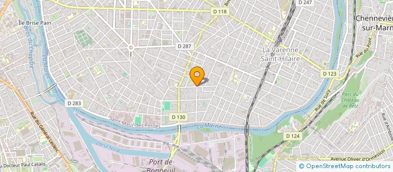 localisation de l'entreprise MONSIEUR FLORIAN DENDALE  SAINT-MAUR-DES-FOSSES