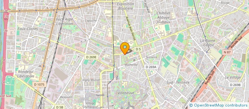 localisation de l'entreprise MONSIEUR FLORIAN DENEAU à GRENOBLE