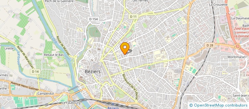 localisation de l'entreprise MONSIEUR FLORIAN DENIORT à BEZIERS