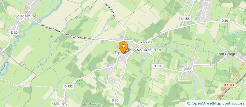 localisation de l'entreprise MONSIEUR FLORIAN DENOJEAN  TRENAL