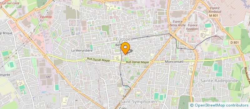 localisation de l'entreprise MONSIEUR FLORIAN DEQUOY  TOURS