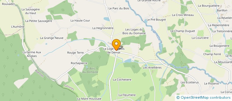 localisation de l'entreprise MONSIEUR FLORIAN DESCHAMPS  GESVRES