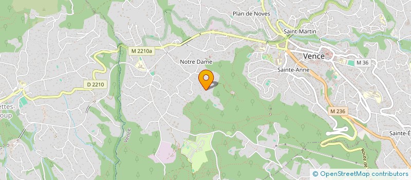 localisation de l'entreprise MONSIEUR FLORIAN DESCHAMPS  VENCE