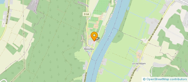 localisation de l'entreprise MONSIEUR FLORIAN DESHAYES  BARDOUVILLE