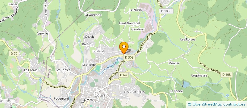 localisation de l'entreprise MONSIEUR FLORIAN DESSAUX  COURS