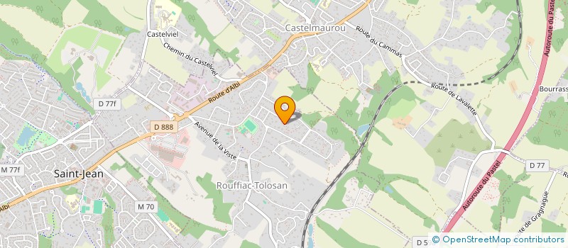 localisation de l'entreprise MONSIEUR FLORIAN DESSUT  ROUFFIAC-TOLOSAN