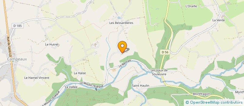 localisation de l'entreprise MONSIEUR FLORIAN DESTIGNY à SOULEUVRE EN BOCAGE