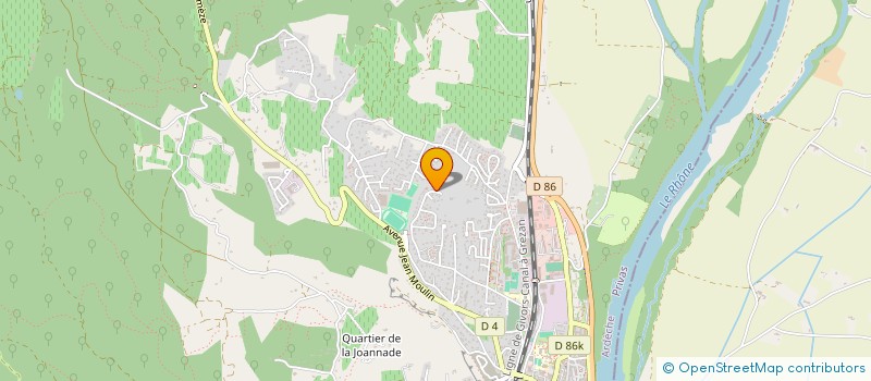 localisation de l'entreprise MONSIEUR FLORIAN DEVARENNE  BOURG-SAINT-ANDEOL