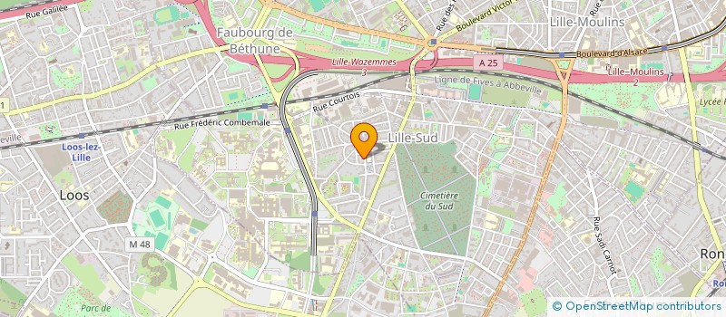 localisation de l'entreprise MONSIEUR FLORIAN DEVEAUX à LILLE