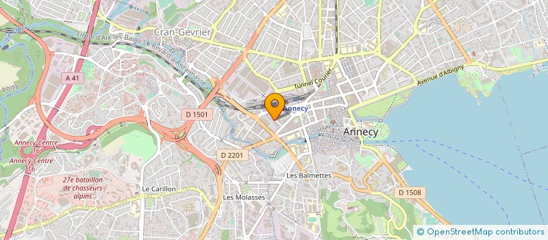 localisation de l'entreprise MONSIEUR FLORIAN DEY à ANNECY