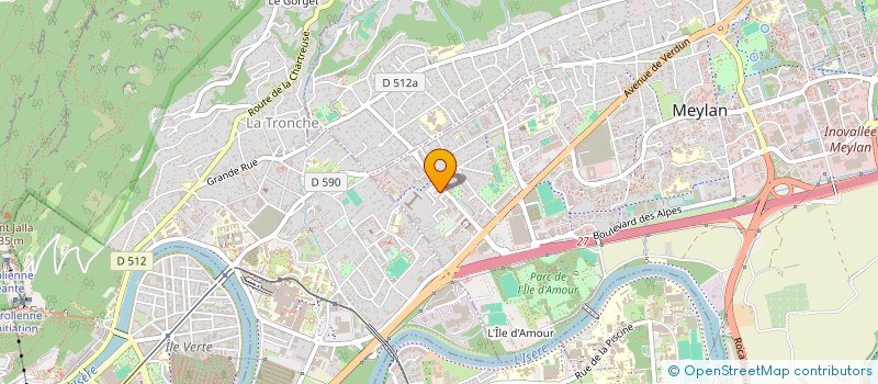 localisation de l'entreprise MONSIEUR FLORIAN DHAUSSY-TORNIOR à MEYLAN