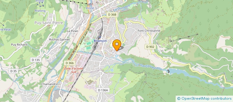 localisation de l'entreprise MONSIEUR FLORIAN DI BERNARDO  BRIANCON