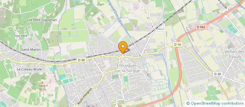 localisation de l'entreprise MONSIEUR FLORIAN DI NICOLA  ENTRAIGUES-SUR-LA-SORGUE