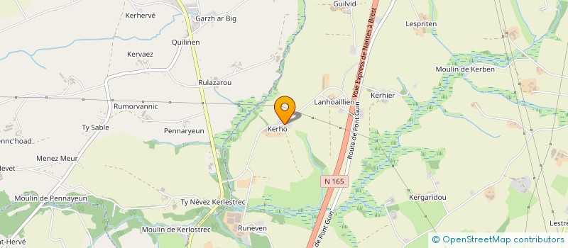 localisation de l'entreprise MONSIEUR FLORIAN DIACAUX  BRIEC