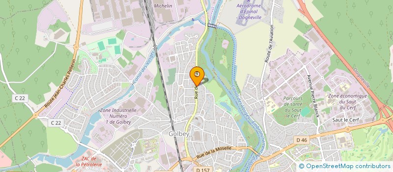 localisation de l'entreprise MONSIEUR FLORIAN DIDIER  GOLBEY