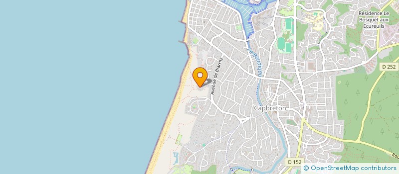 localisation de l'entreprise MONSIEUR FLORIAN DIEZ  CAPBRETON