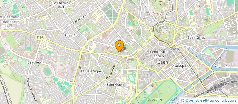 localisation de l'entreprise MONSIEUR FLORIAN DIMANCHE à CAEN