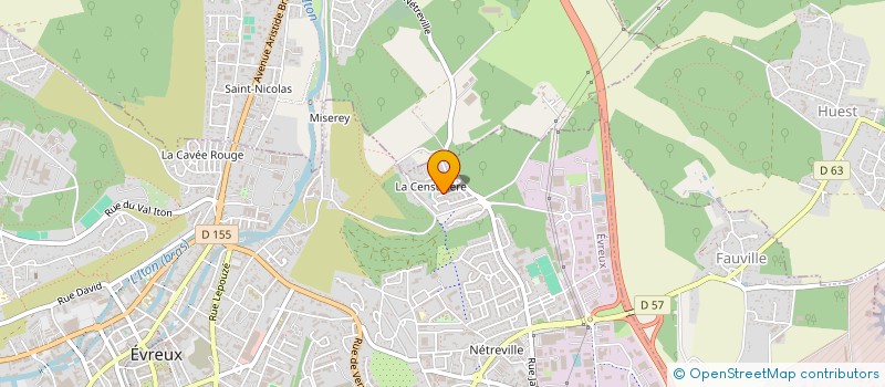 localisation de l'entreprise MONSIEUR FLORIAN DIONIS  EVREUX