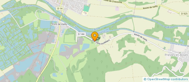 localisation de l'entreprise MONSIEUR FLORIAN DISSAUX  PRESLES-ET-BOVES