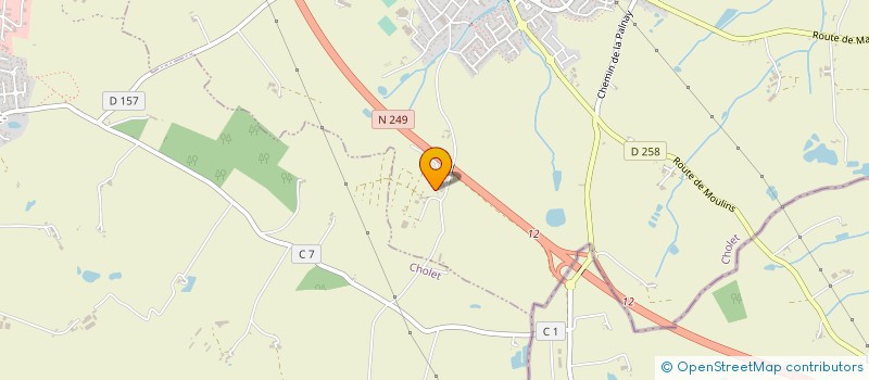 localisation de l'entreprise MONSIEUR FLORIAN DIXNEUF à LA TESSOUALLE