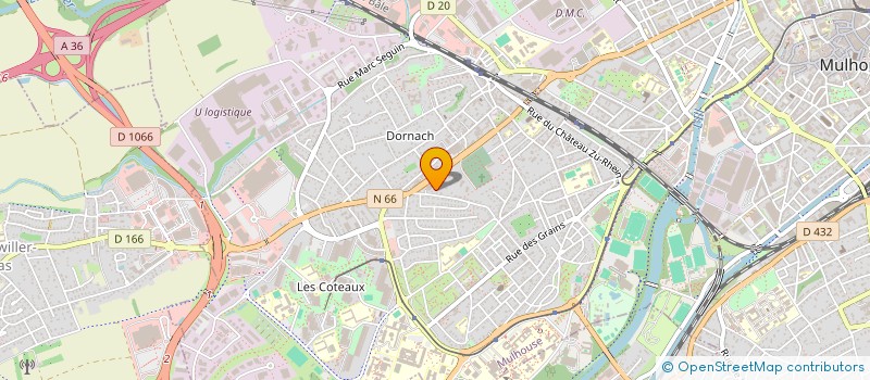 localisation de l'entreprise MONSIEUR FLORIAN DOBLER  MULHOUSE