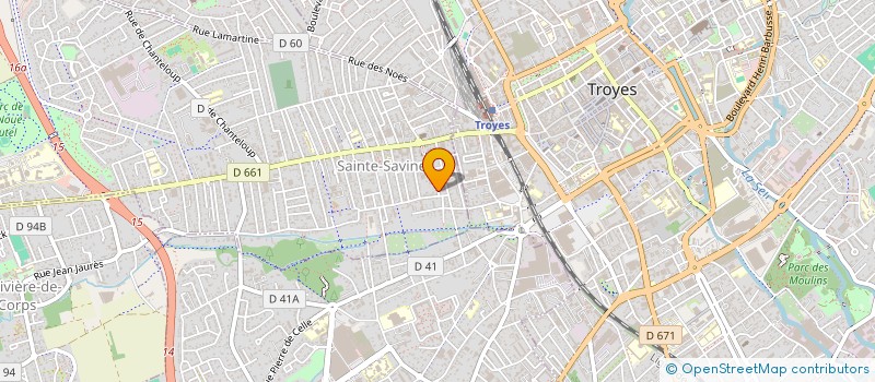 localisation de l'entreprise MONSIEUR FLORIAN DOLCI  SAINTE-SAVINE