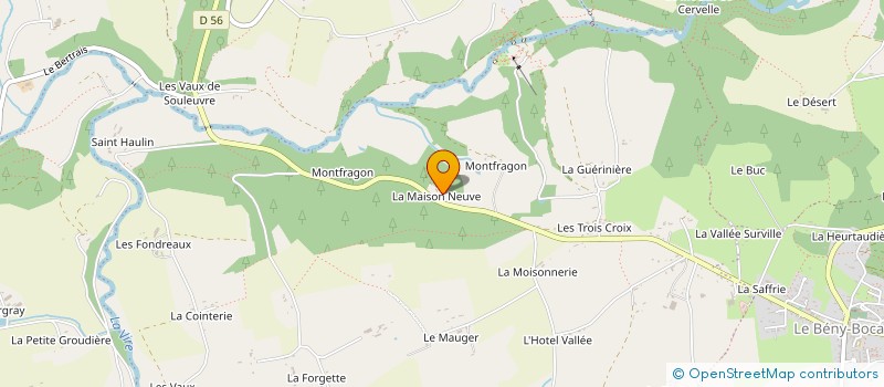 localisation de l'entreprise MONSIEUR FLORIAN DOLOUE  SAINT-AMAND-VILLAGES