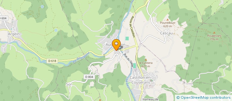 localisation de l'entreprise MONSIEUR FLORIAN DOMIN  AUDRESSEIN