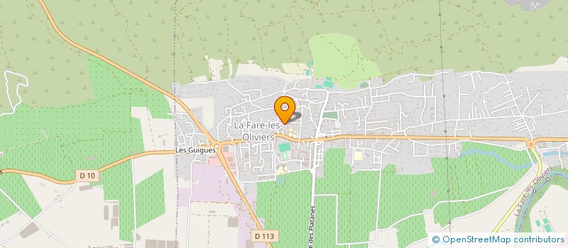 localisation de l'entreprise MONSIEUR FLORIAN DONNET  LA FARE-LES-OLIVIERS