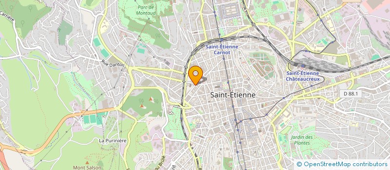 localisation de l'entreprise MONSIEUR FLORIAN DORSCHNER  SAINT-ETIENNE