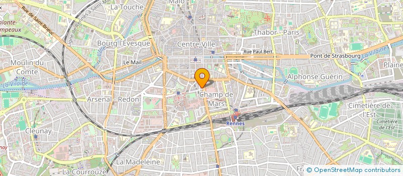 localisation de l'entreprise MONSIEUR FLORIAN DOUCET  RENNES