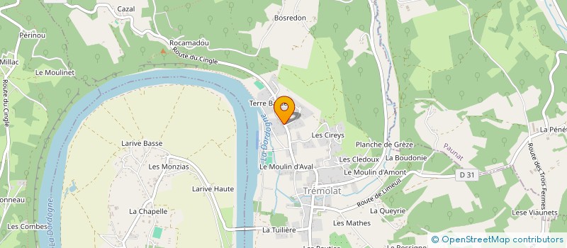 localisation de l'entreprise MONSIEUR FLORIAN DOUGNAC  TREMOLAT